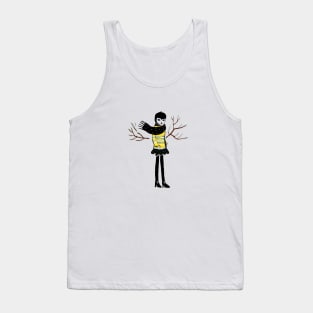 Titmouse girl Tank Top